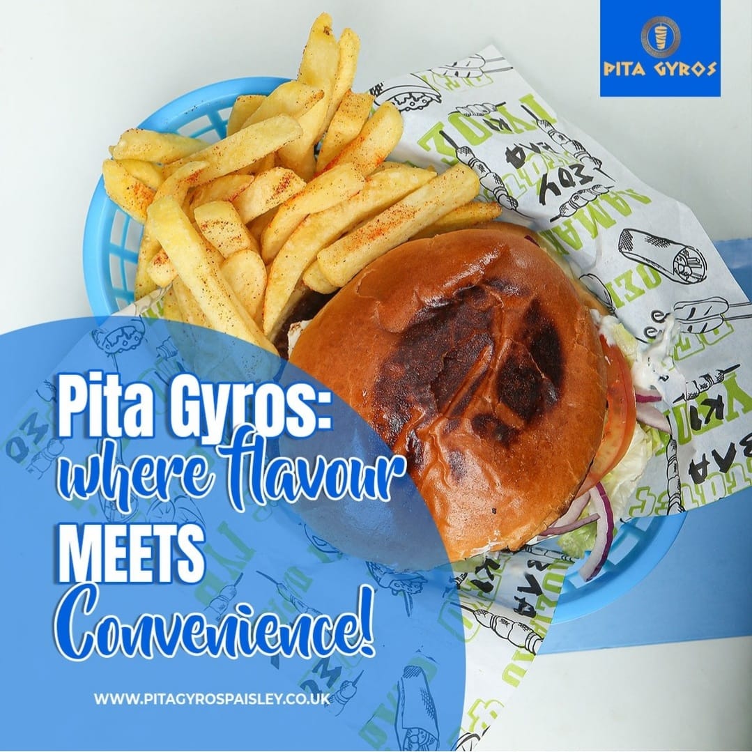 Pita Gyros Takeaway Paisley Burger